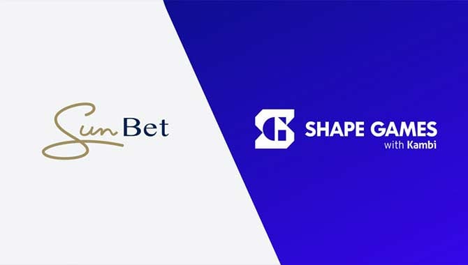 sunbet shape games kambi